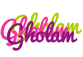 Gholam flowers logo