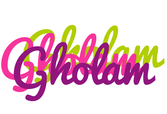 Gholam flowers logo