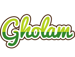 Gholam golfing logo