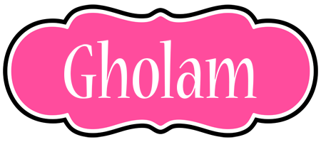 Gholam invitation logo