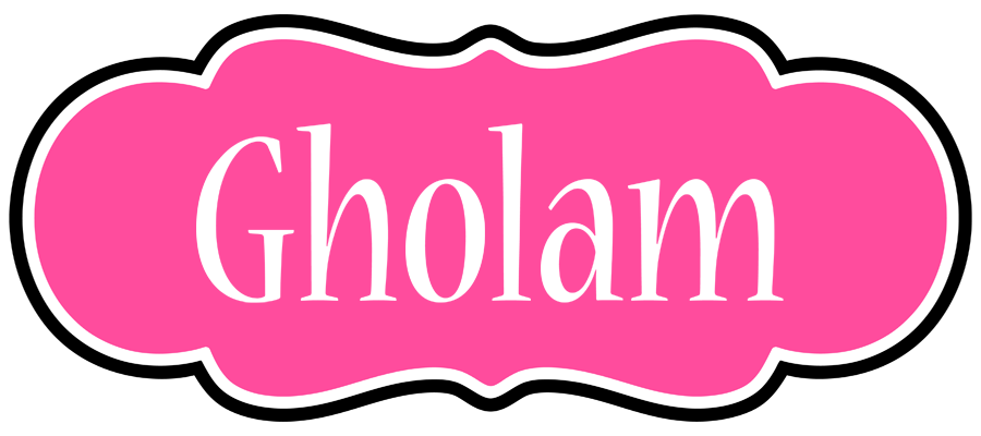 Gholam invitation logo
