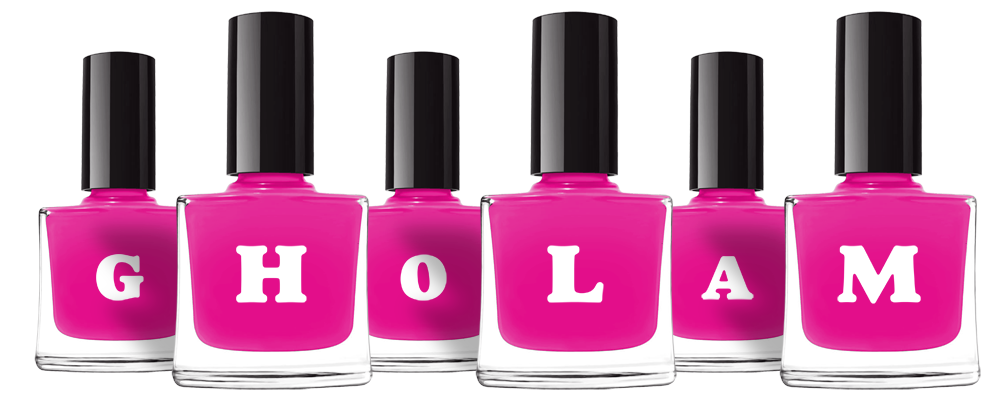 Gholam nails logo
