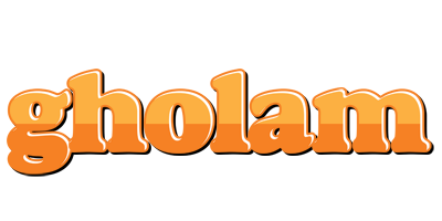 Gholam orange logo