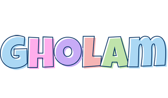 Gholam pastel logo