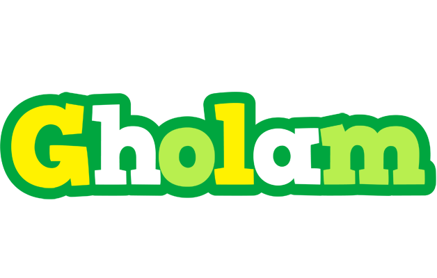 Gholam soccer logo