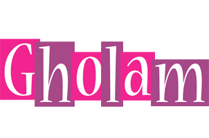 Gholam whine logo