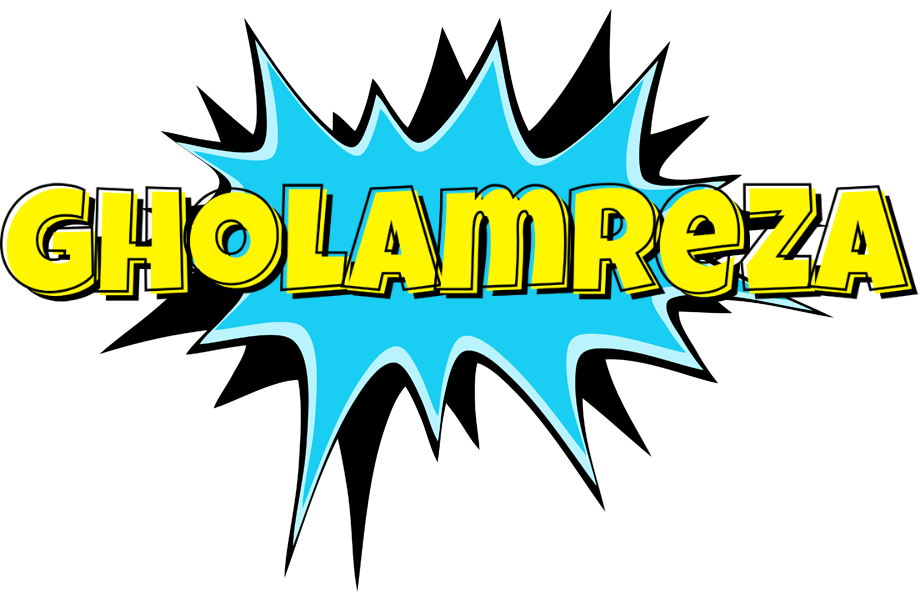 Gholamreza amazing logo