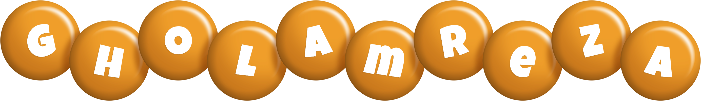 Gholamreza candy-orange logo