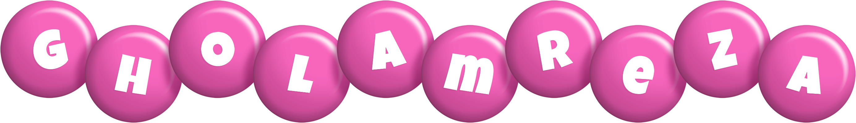 Gholamreza candy-pink logo