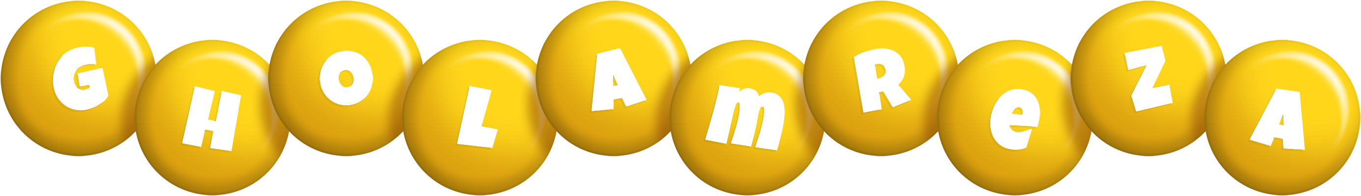 Gholamreza candy-yellow logo