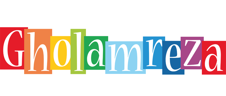 Gholamreza colors logo