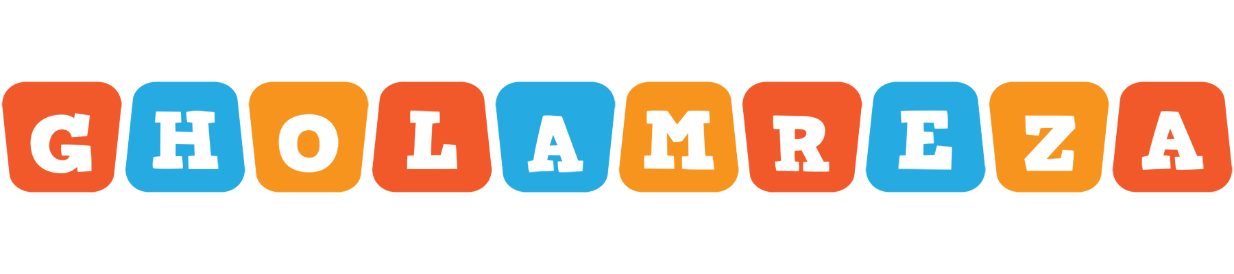 Gholamreza comics logo