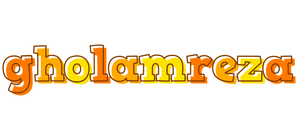 Gholamreza desert logo