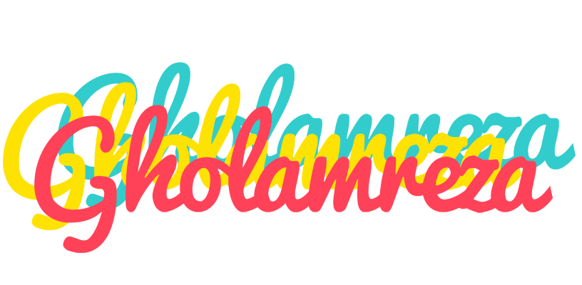 Gholamreza disco logo