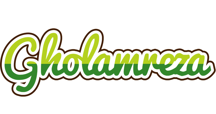Gholamreza golfing logo