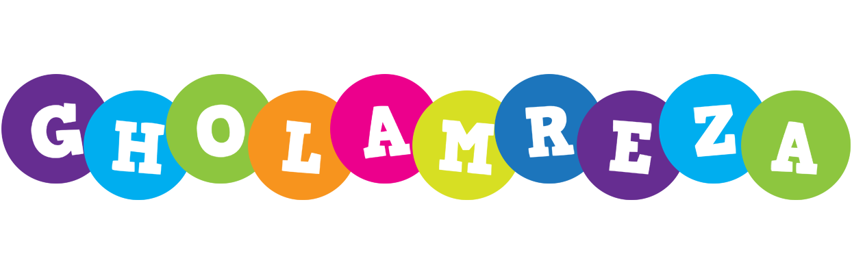 Gholamreza happy logo