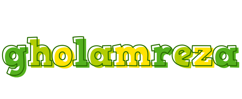 Gholamreza juice logo