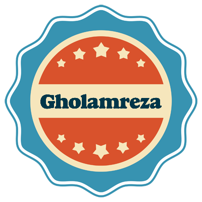 Gholamreza labels logo