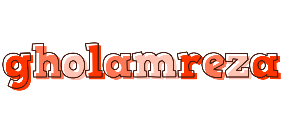 Gholamreza paint logo