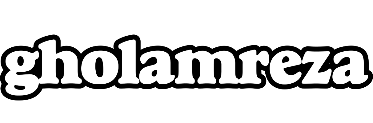 Gholamreza panda logo