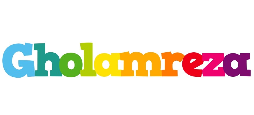 Gholamreza rainbows logo