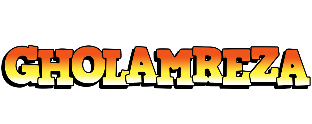 Gholamreza sunset logo