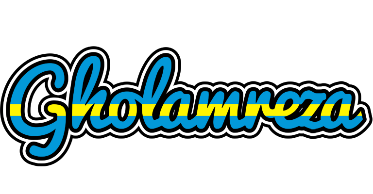 Gholamreza sweden logo