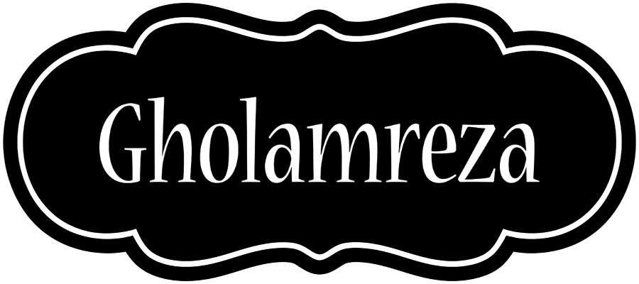 Gholamreza welcome logo
