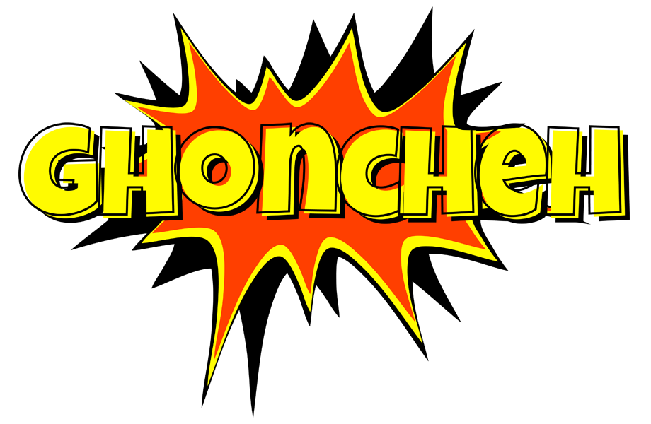 Ghoncheh bazinga logo