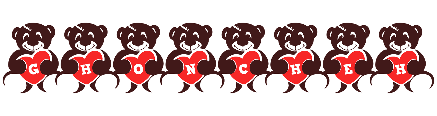 Ghoncheh bear logo