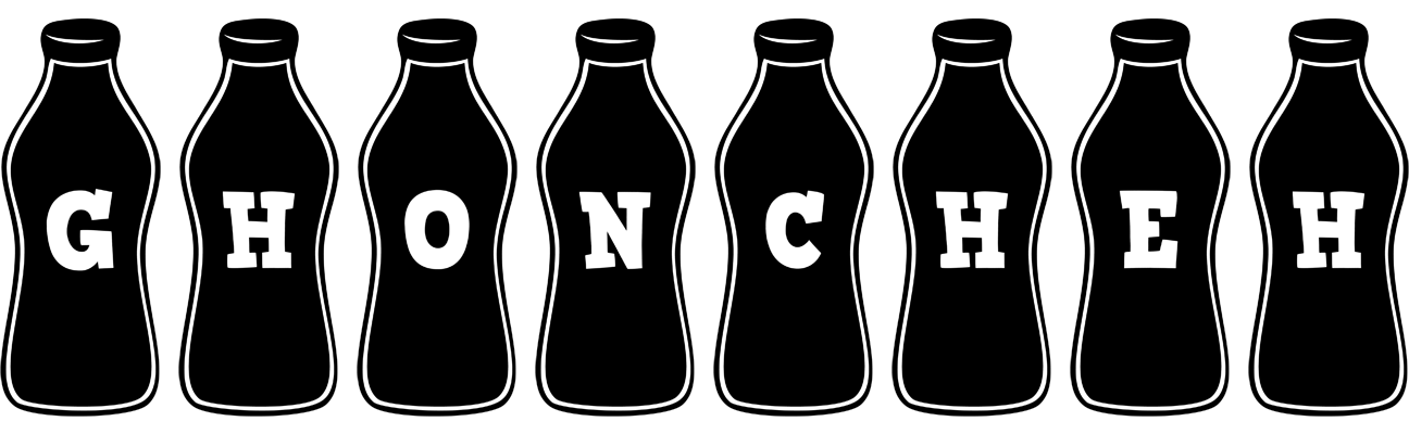 Ghoncheh bottle logo