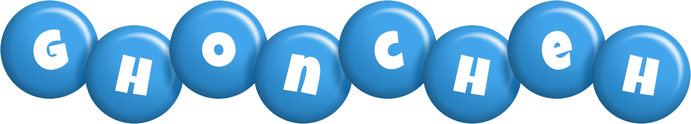 Ghoncheh candy-blue logo