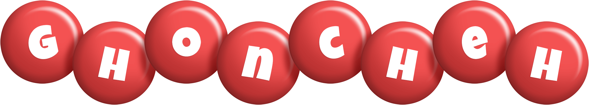 Ghoncheh candy-red logo