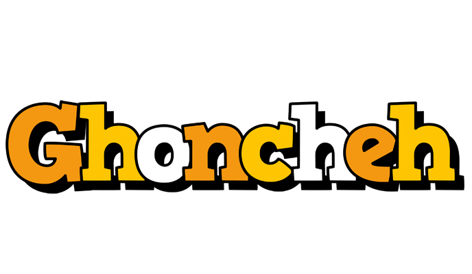 Ghoncheh cartoon logo