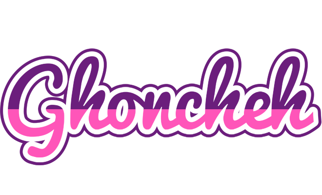 Ghoncheh cheerful logo