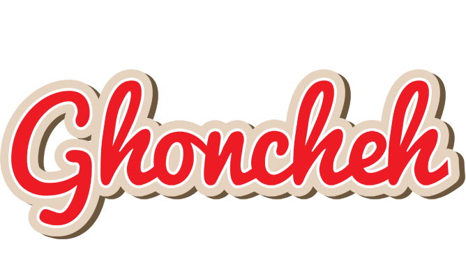 Ghoncheh chocolate logo