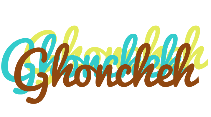 Ghoncheh cupcake logo