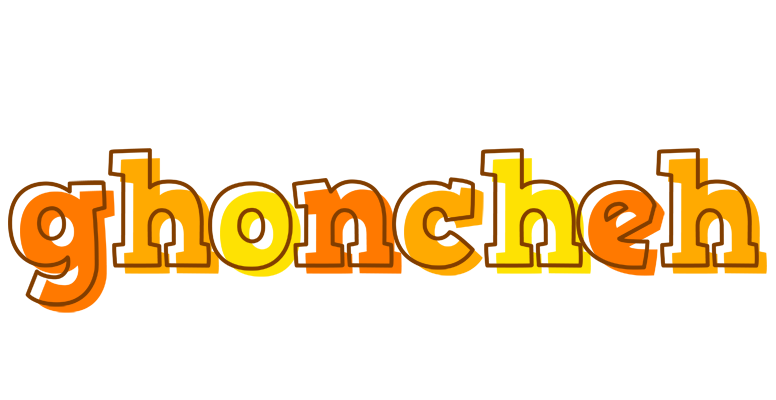 Ghoncheh desert logo