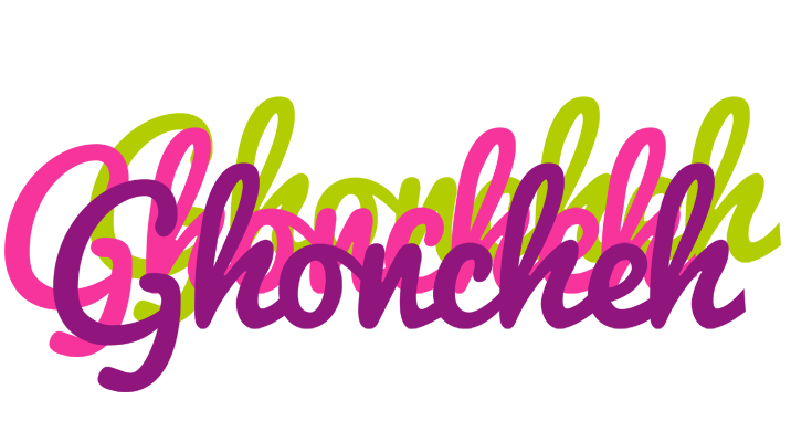 Ghoncheh flowers logo