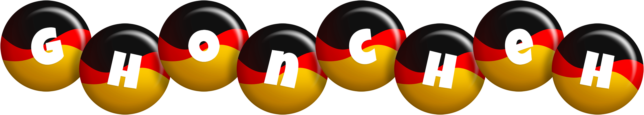 Ghoncheh german logo