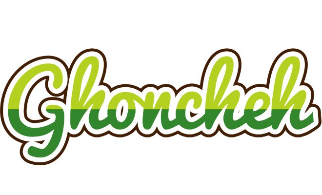 Ghoncheh golfing logo