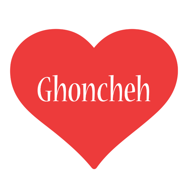 Ghoncheh love logo
