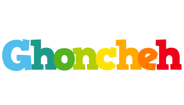 Ghoncheh rainbows logo