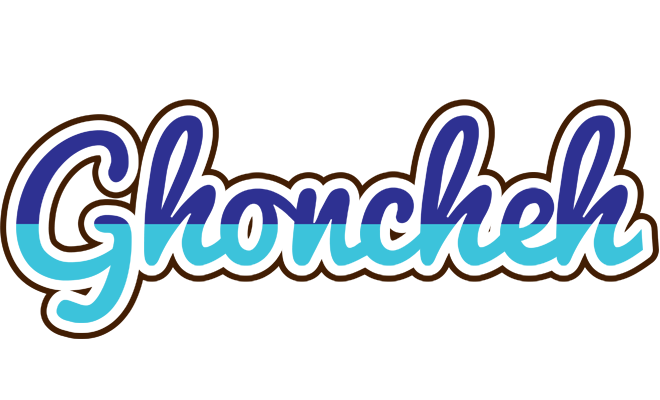 Ghoncheh raining logo