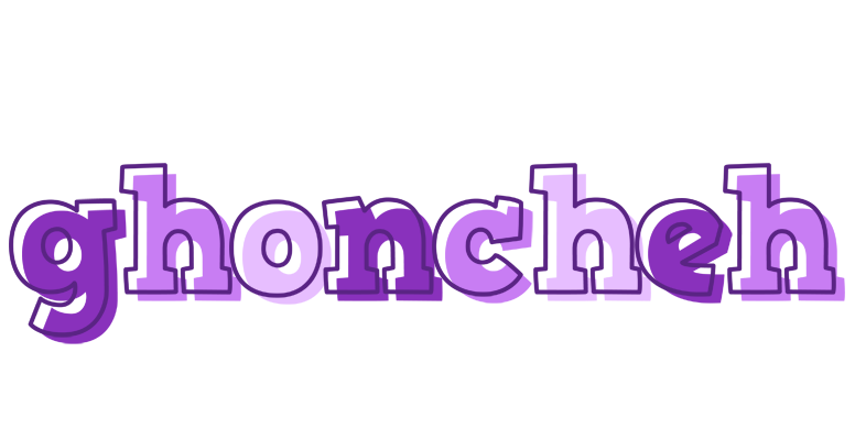 Ghoncheh sensual logo