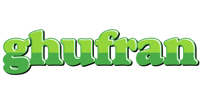 Ghufran apple logo