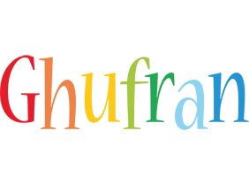 Ghufran birthday logo