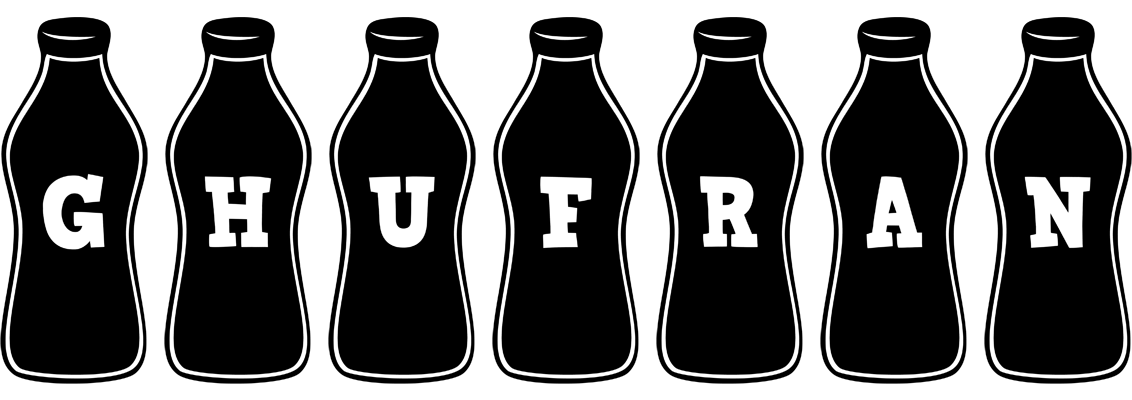 Ghufran bottle logo