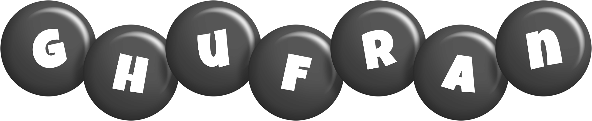 Ghufran candy-black logo