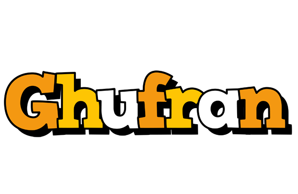 Ghufran cartoon logo